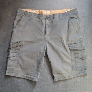 Grey Cargo Shorts Mens Size 40